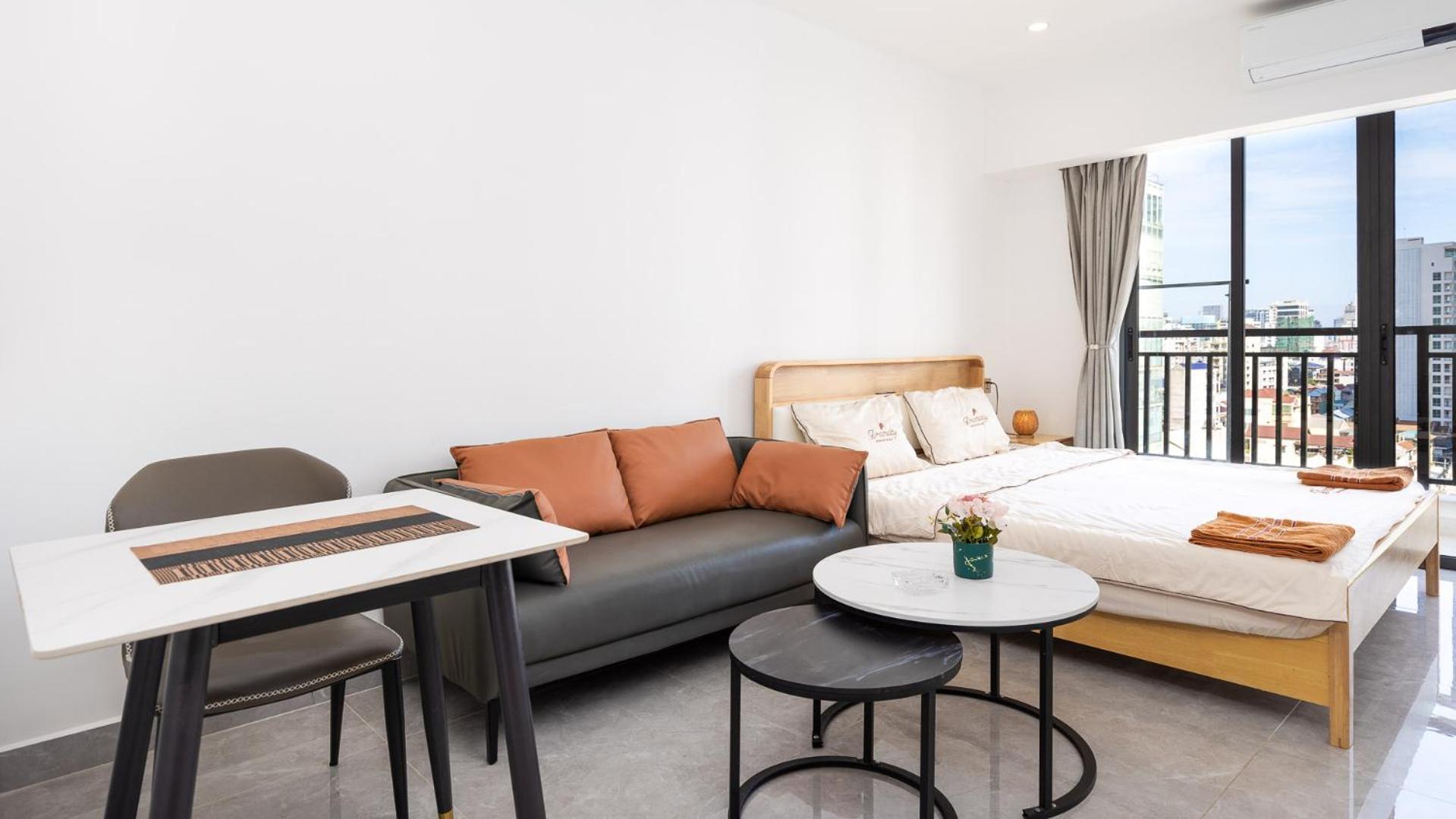 Real Hope Apartments Phnom Penh - Free Laundry ภายนอก รูปภาพ